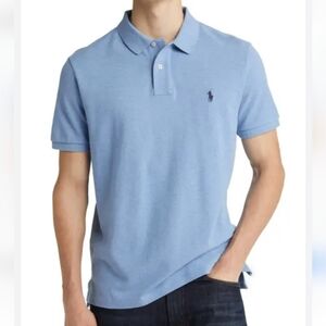 POLO RALPH LAUREN Men's Casual‎ Blue Cotton Classic Fit Polo Shirt XL
